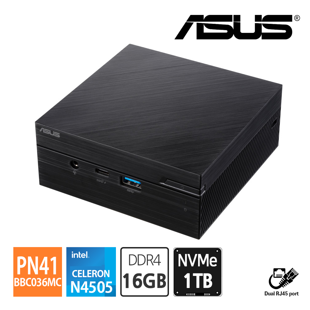 ASUS PN41-BBC036MC RAM 16GB NVMe 1TB 미니 소형 PC 회사